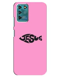 Чохол для Google Pixel 2 з картинкою «Рожевий символ Jesus»