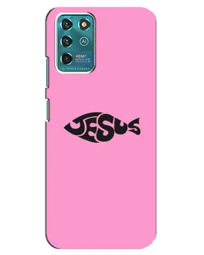 Чохол для Google Pixel 2 з картинкою «Рожевий символ Jesus»