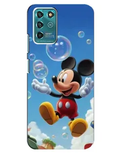 Чехол для Google Pixel 2 с картинкой «Mickey и мыльные пузыри»