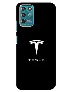 Чохол для Google Pixel 2 з картинкою «Tesla White Logo»