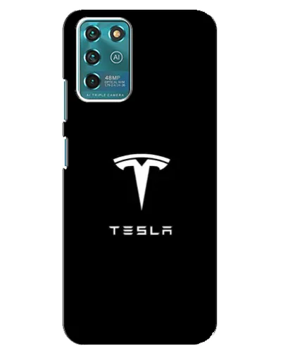 Чохол для Google Pixel 2 з картинкою «Tesla White Logo»