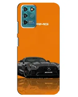 Чохол для Google Pixel 2 з картинкою «Помаранчевий Mercedes AMG»
