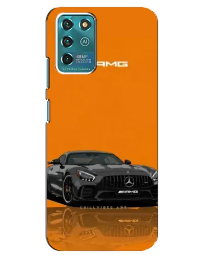 Чохол для Google Pixel 2 з картинкою «Помаранчевий Mercedes AMG»