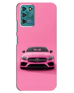 Чохол для Google Pixel 2 з картинкою «Рожевий Mercedes AMG»