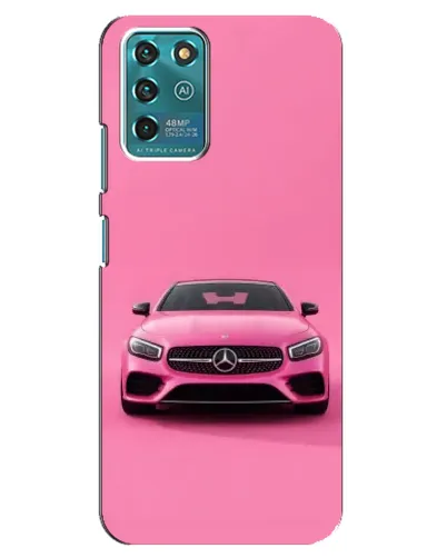 Чохол для Google Pixel 2 з картинкою «Рожевий Mercedes AMG»