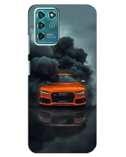 Чохол для Google Pixel 2 з картинкою «Audi у хмарах диму»