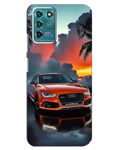 Чохол для Google Pixel 2 з картинкою «Audi — захід сонця»