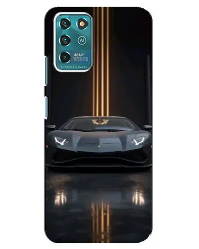 Чохол для Google Pixel 2 з картинкою «Lamborghini золоті лінії»