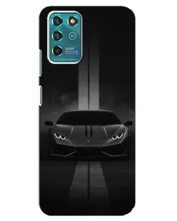 Чохол для Google Pixel 2 з картинкою «Lamborghini симетрія доріг»