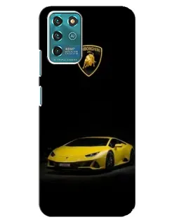 Чохол для Google Pixel 2 з картинкою «Lamborghini жовтий акцент»