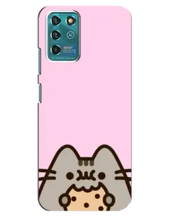 Чохол для Google Pixel 2 з картинкою «Pusheen та печиво»