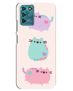 Чохол для Google Pixel 2 з картинкою «Pusheen тріо»
