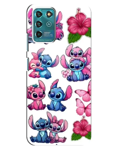 Чехол для Google Pixel 2 с картинкой «Стикеры Stitch и Angel»