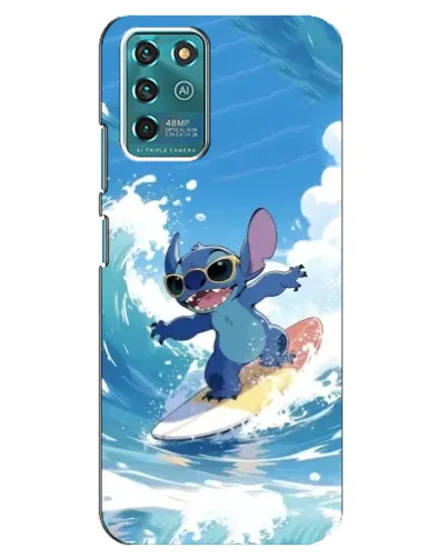 Чехол для Google Pixel 2 с картинкой «Стич на волне»