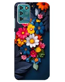 Чехол для Google Pixel 2 с картинкой «Цветочная феерия»