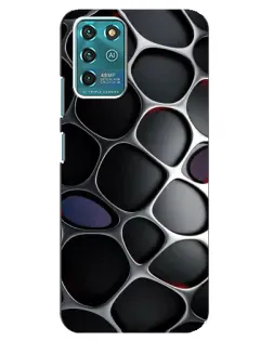 Чохол для Google Pixel 2 з картинкою «Об'ємна темна решітка»