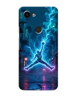 Чохол для Google Pixel 3 XL з картинкою «Jordan Gold Jumpman»