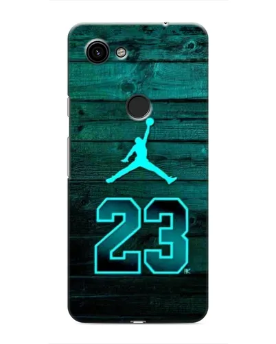 Чохол для Google Pixel 3 XL з картинкою «Jordan Cyan 23»