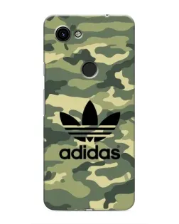 Чохол для Google Pixel 3 XL з картинкою «Мілітарі стиль Adidas»