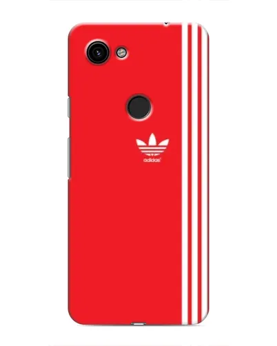 Чохол для Google Pixel 3 XL з картинкою «Червоний мінімалізм Adidas»