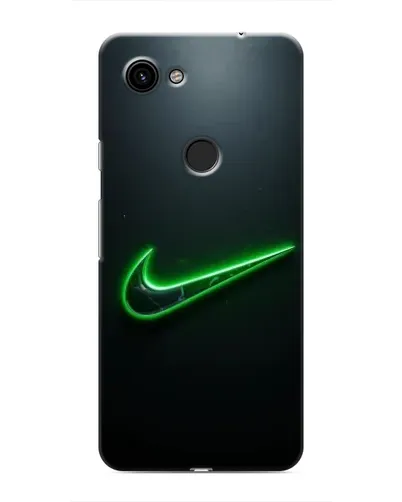 Чохол для Google Pixel 3 XL з картинкою «Неоновий контур Nike»