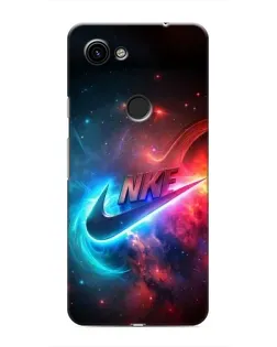 Чохол для Google Pixel 3 XL з картинкою «Вогняний логотип Nike»