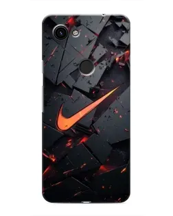 Чохол для Google Pixel 3 XL з картинкою «Nike — ефект розломів»