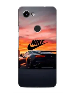 Чохол для Google Pixel 3 XL з картинкою «Nike та суперкар»