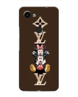 Чохол для Google Pixel 3 XL з картинкою «LV та Міккі Маус»