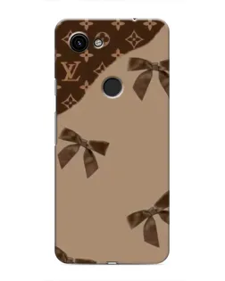 Чохол для Google Pixel 3 XL з картинкою «LV — кавовий атлас»