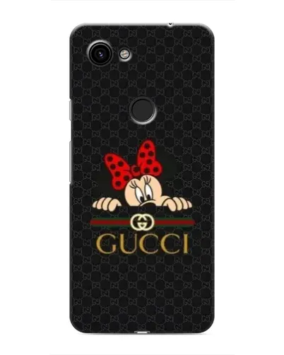 Чохол для Google Pixel 3 XL з картинкою «Мінні Маус Gucci — чорний»