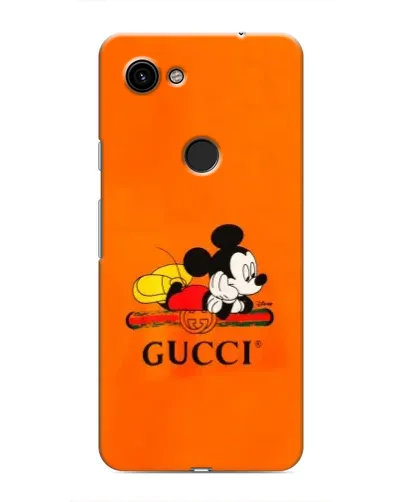Чохол для Google Pixel 3 XL з картинкою «Міккі Маус Gucci — помаранч»