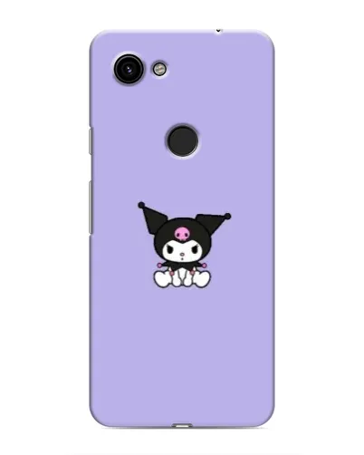 Чохол для Google Pixel 3 XL з картинкою «Kuromi — фіолетовий мінімалізм»