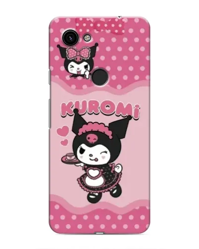 Чохол для Google Pixel 3 XL з картинкою «Kuromi в окулярах»