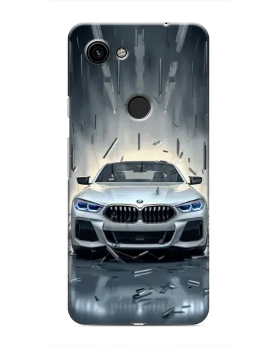 Чохол для Google Pixel 3 XL з картинкою «BMW у світлі фар»