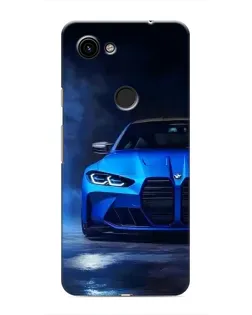 Чохол для Google Pixel 3 XL з картинкою «Блакитна BMW M4»