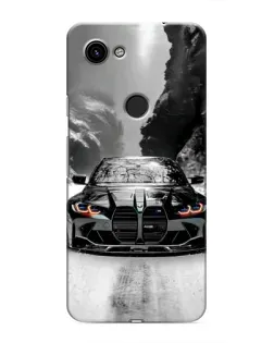 Чохол для Google Pixel 3 XL з картинкою «BMW — акварельний дрифт»