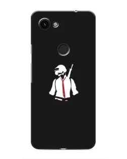 Чохол для Google Pixel 3 XL з картинкою «PUBG — силует воїна»