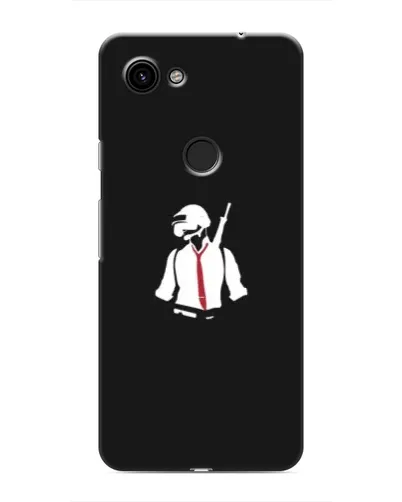 Чохол для Google Pixel 3 XL з картинкою «PUBG — силует воїна»