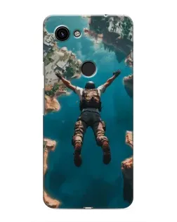 Чохол для Google Pixel 3 XL з картинкою «PUBG — вільне падіння»