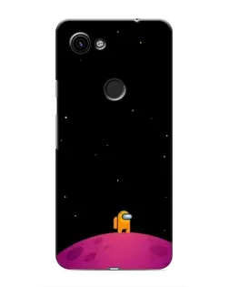 Чехол для Google Pixel 3 XL с картинкой «Одинокий герой на планете»