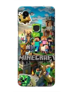 Чохол для Google Pixel 3 XL з картинкою «Замок Minecraft»