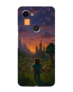 Чохол для Google Pixel 3 XL з картинкою «Стів біля вежі»