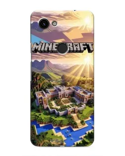 Чохол для Google Pixel 3 XL з картинкою «Minecraft панорама»