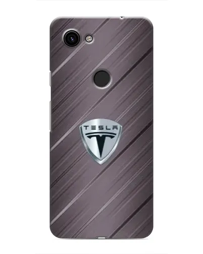 Чохол для Google Pixel 3 XL з картинкою «Металева текстура Tesla»