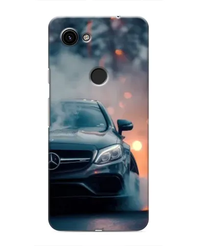 Чохол для Google Pixel 3 XL з картинкою «Mercedes — нічне місто»