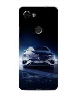 Чохол для Google Pixel 3 XL з картинкою «Нічний Mercedes EQ»