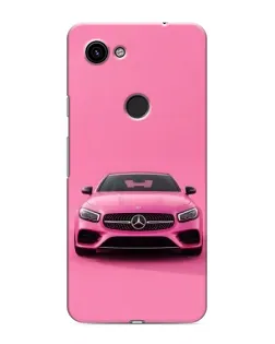 Чохол для Google Pixel 3 XL з картинкою «Рожевий Mercedes AMG»