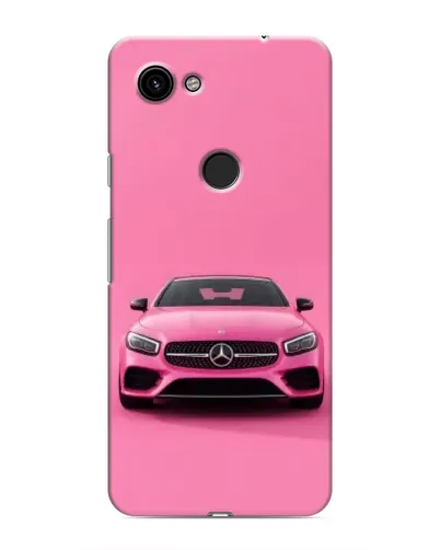 Чохол для Google Pixel 3 XL з картинкою «Рожевий Mercedes AMG»