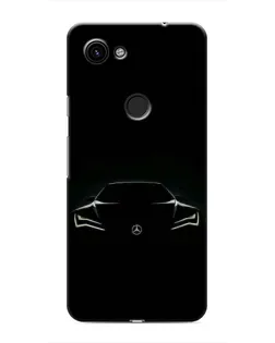 Чохол для Google Pixel 3 XL з картинкою «Mercedes — силует авто»